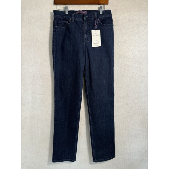 Gloria Vanderbilt Blue Amanda The Original Slimming Jean. Size 8 NWT - Picture 1 of 9